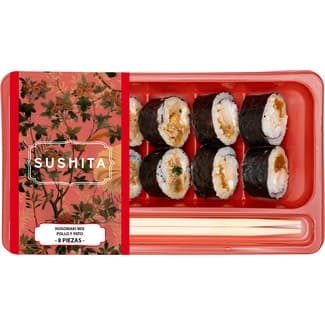 Duck & chicken roll mix pato y pollo bandeja 8 piezas - Sushita
