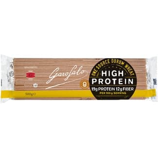 Espaguetis proteicos de trigo duro paquete 500 g - Garofalo