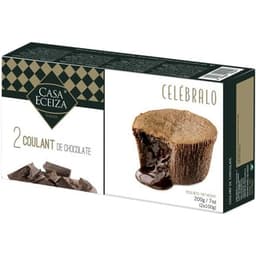 Coulant de chocolate estuche 200 g - Casa Eceiza