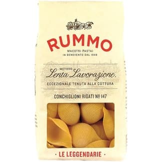 Conchiglioni rigati nº 147 pasta italiana paquete 500 g - Rummo
