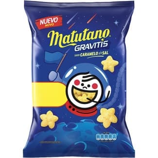 Gravitis sabor caramelo y sal bolsa 90 g - Matutano