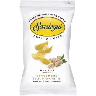 Patatas fritas sabor jengibre bolsa 125 g - Sarriegui