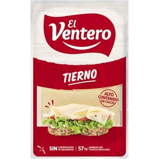 Queso tierno en lonchas envase 140 g - El Ventero