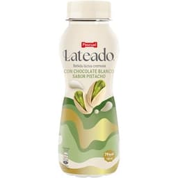 Bebida láctea cremosa con chocolate blanco sabor pistacho botella 230 ml - Pascual Lateado