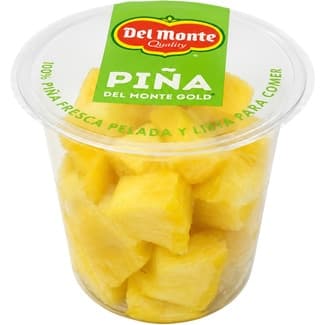 Piña en trozos tarrina 400 g - Del Monte