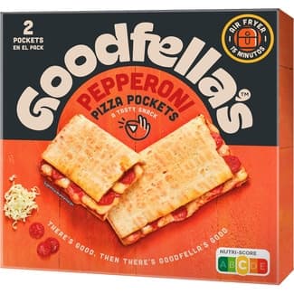 Pizza pocket de pepperoni 2 unidades estuche 250 g - Goodfella's