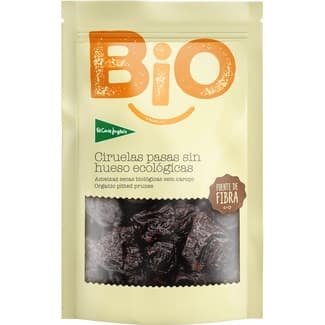 Ciruelas pasas sin hueso ecológicas bolsa 200 g - El Corte Ingles Bio