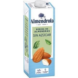 Bebida de almendras sin azúcar alta en calcio brik 1 l - Almendrola