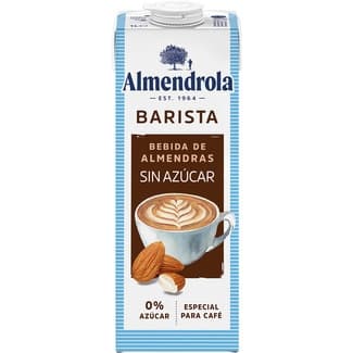 Barista bebida de almendras sin azúcar brik 1 l - Almendrola