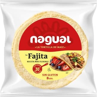 Fajita sin gluten 8 unidades envase 8 unidades - Nagual