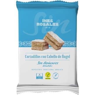Cortadillos de cabello de ángel sin azúcares añadidos envase 144 g - Ines Rosales