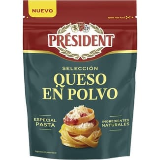 Queso rallado en polvo especial pasta bolsa 60 g - President