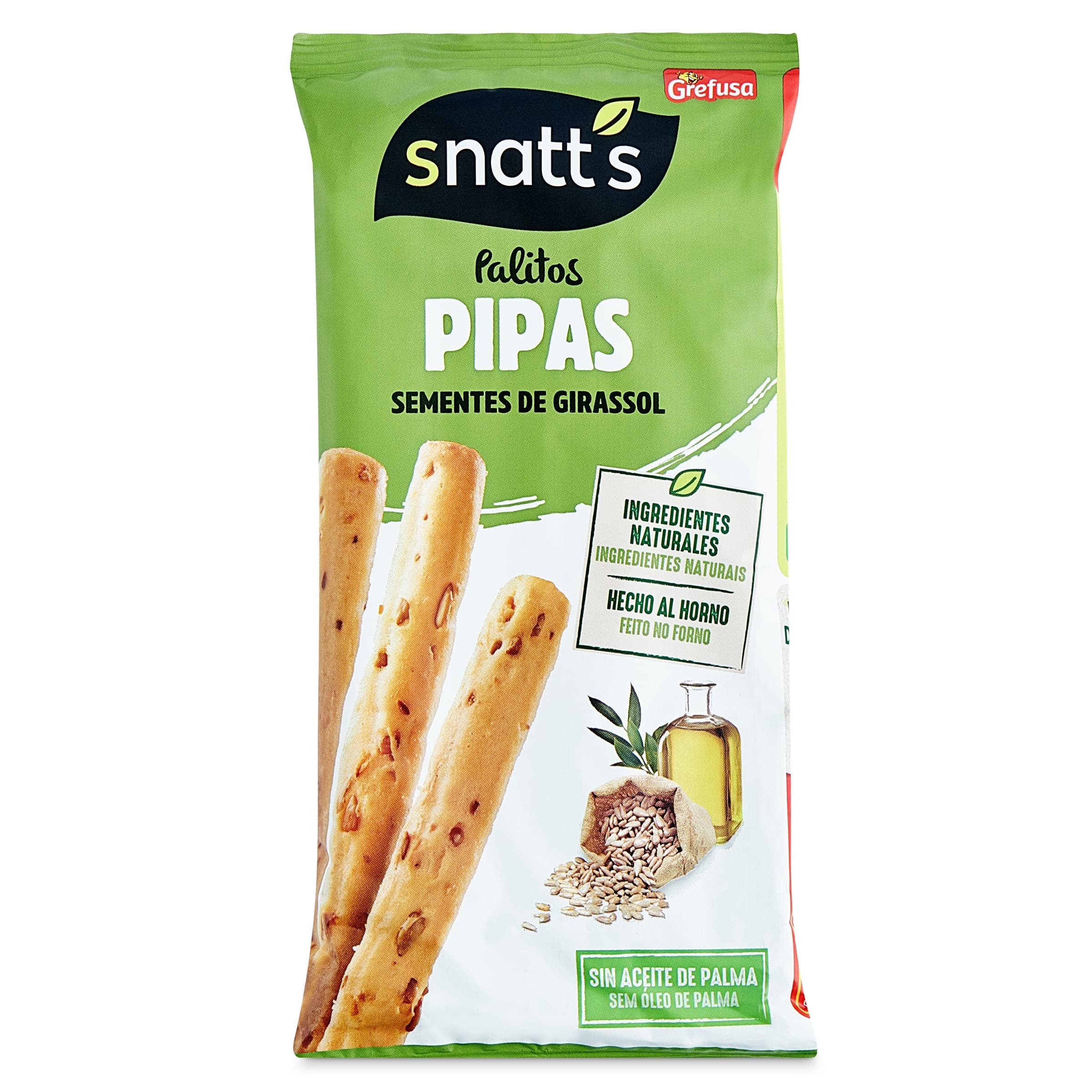 Palitos de pan con pipas Snatt's 62 g