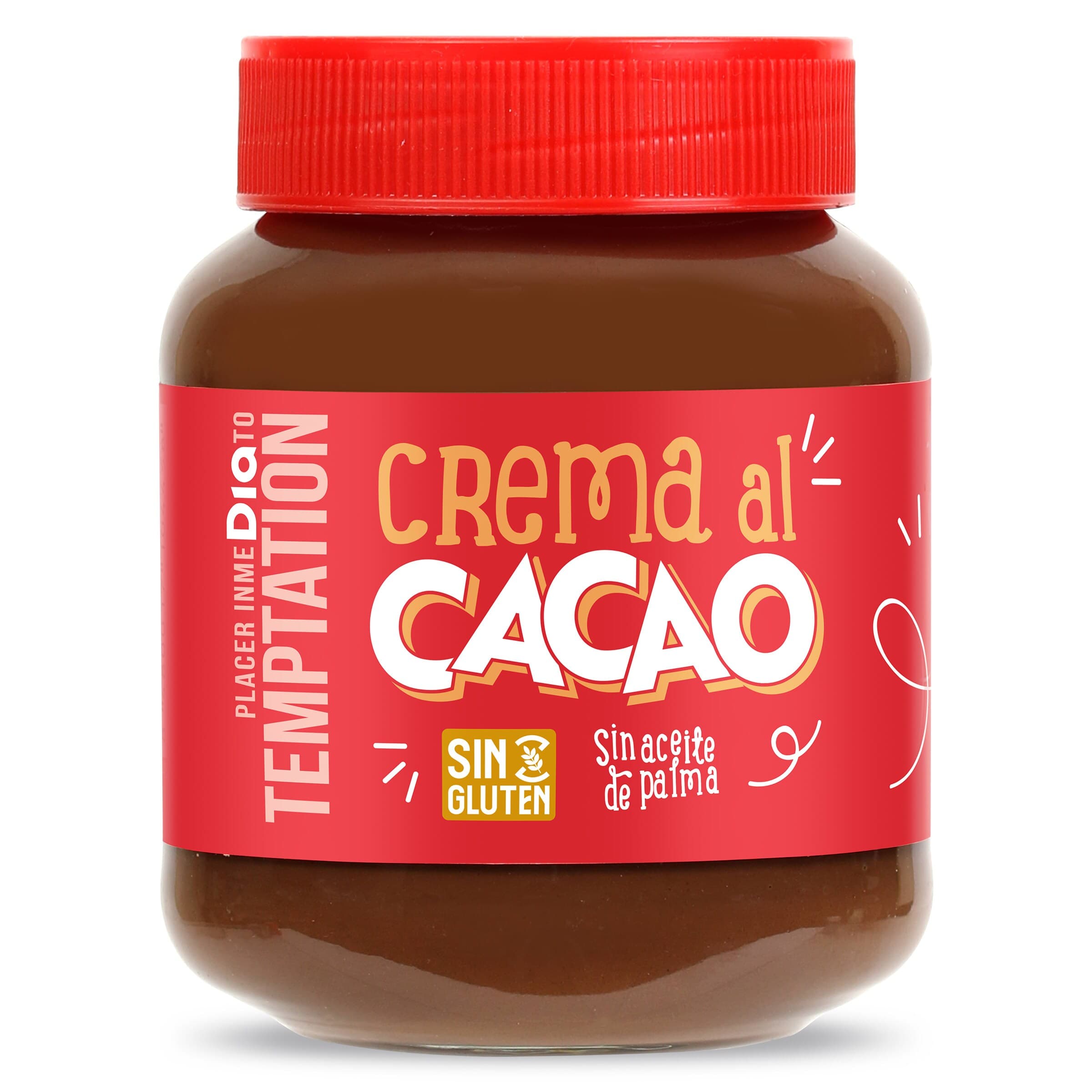 Crema al cacao Dia Temptation bote 400 g