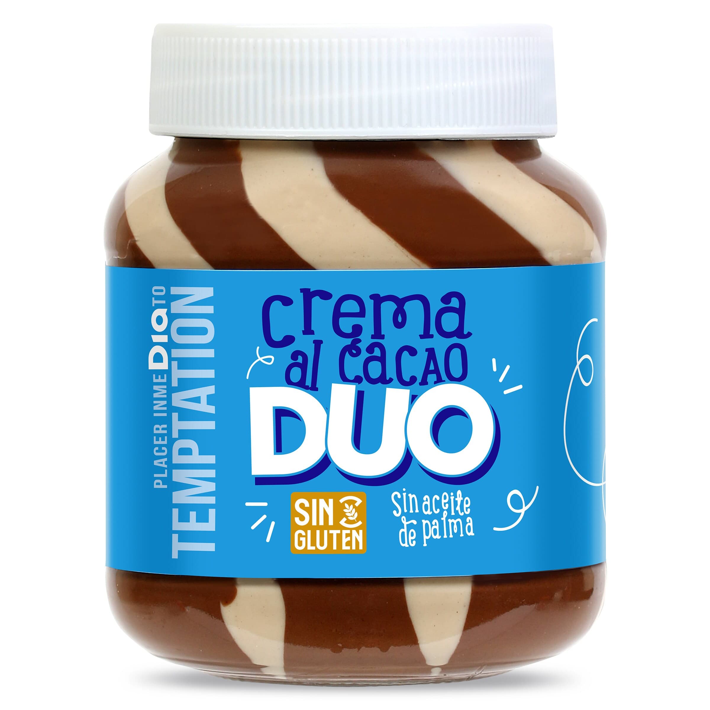 Crema al cacao duo Dia Temptation bote 400 g