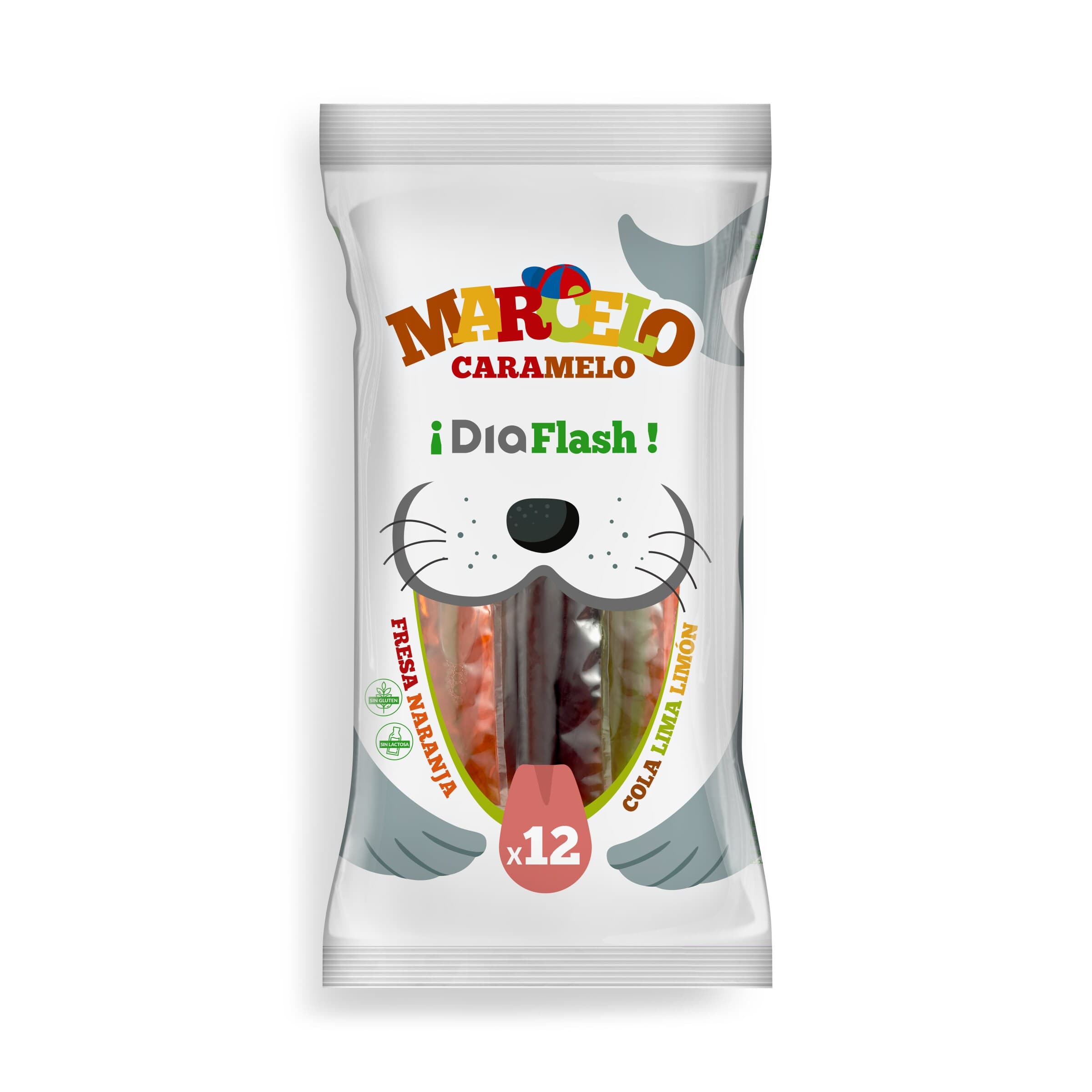 Polo refrescante mix para congelar Dia Marcelo Caramelo 600 ml