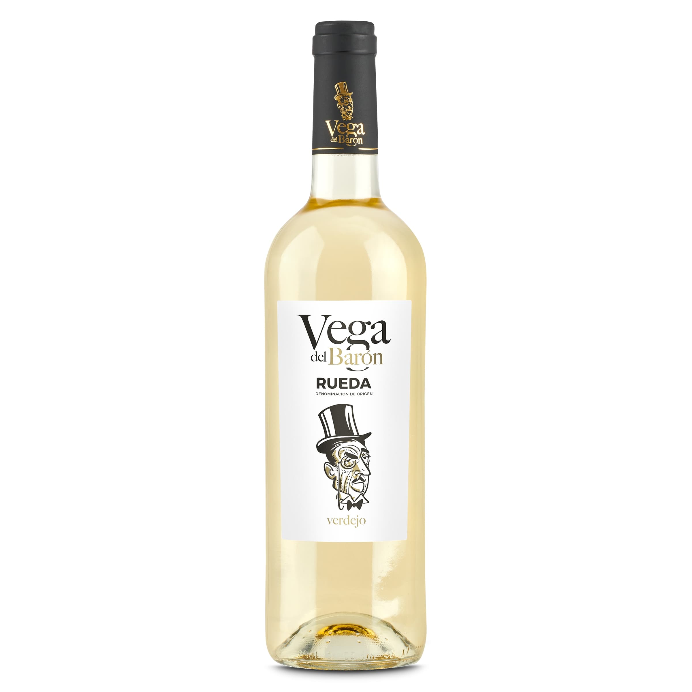 Vino blanco verdejo D.O. Rueda Vega del Báron 75 cl