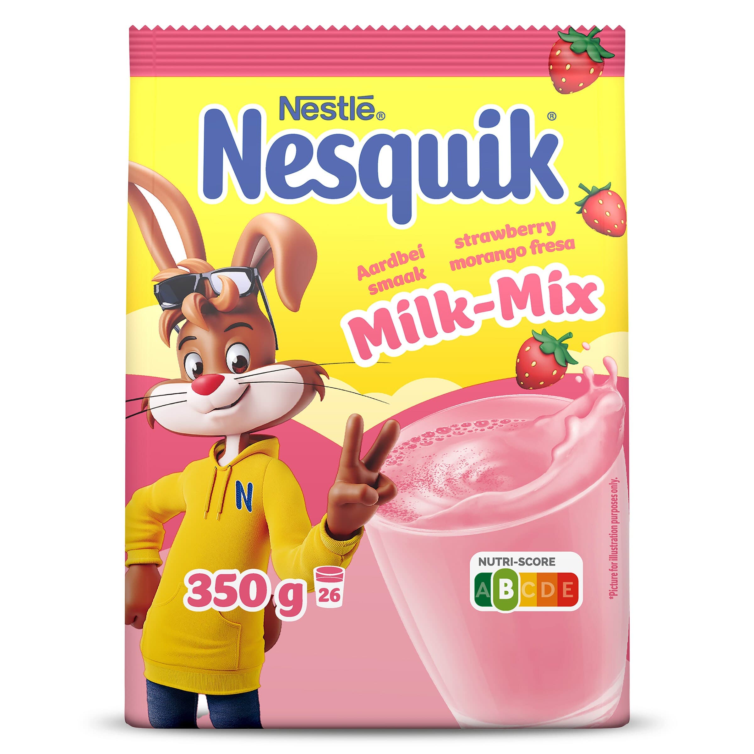 Soluble instantáneo de fresa Nesquik 350 g