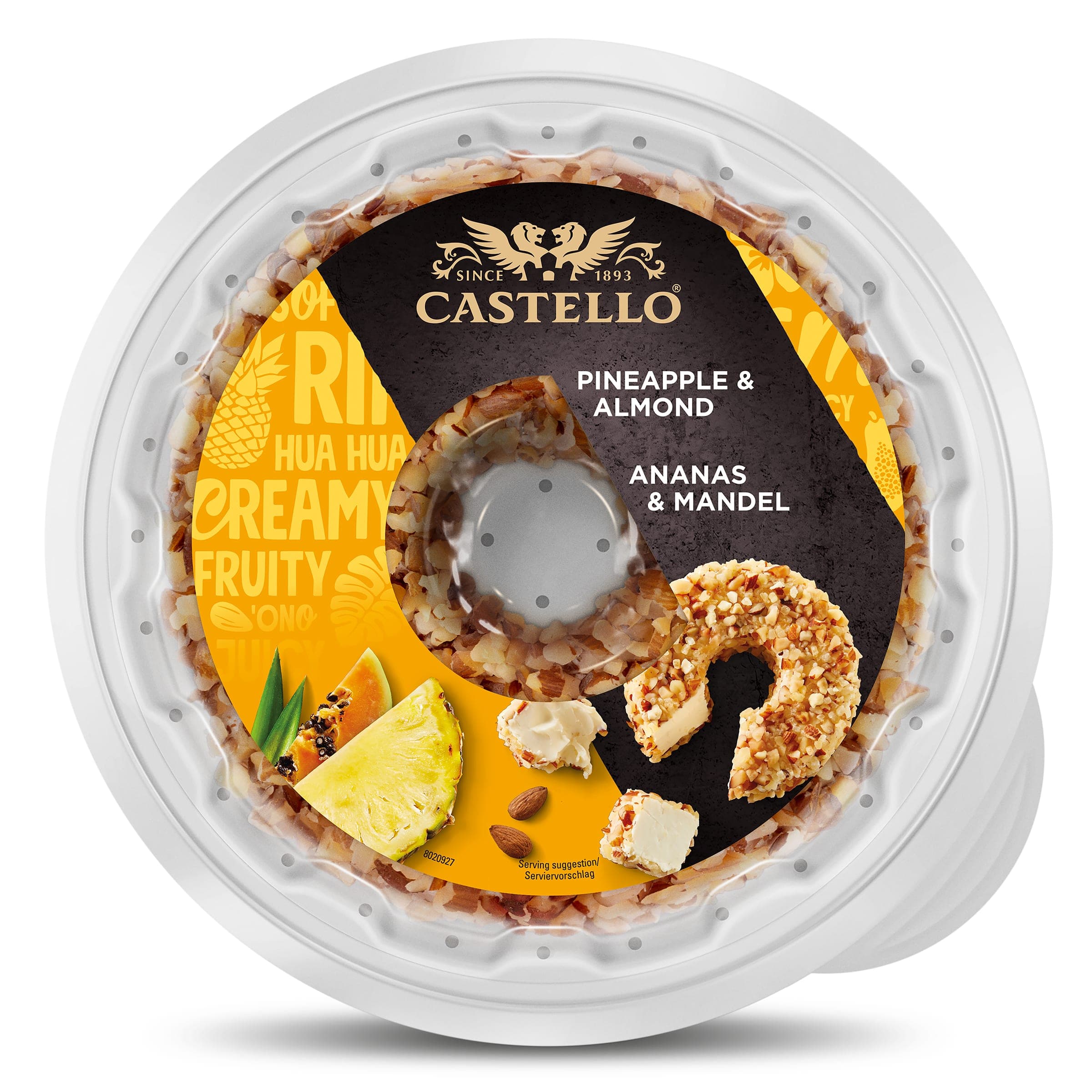 Queso de untar con piña Castello 125 g