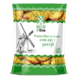 Panecillos tostados con ajo y perejil El molino de Dia 160 g