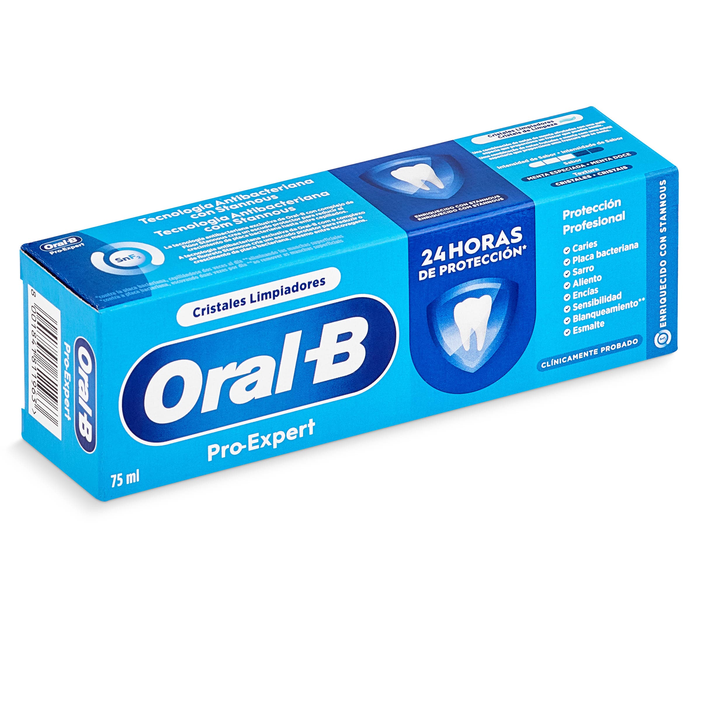 Pasta de dientes pro-expert multiprotección Oral-B tubo 75 ml