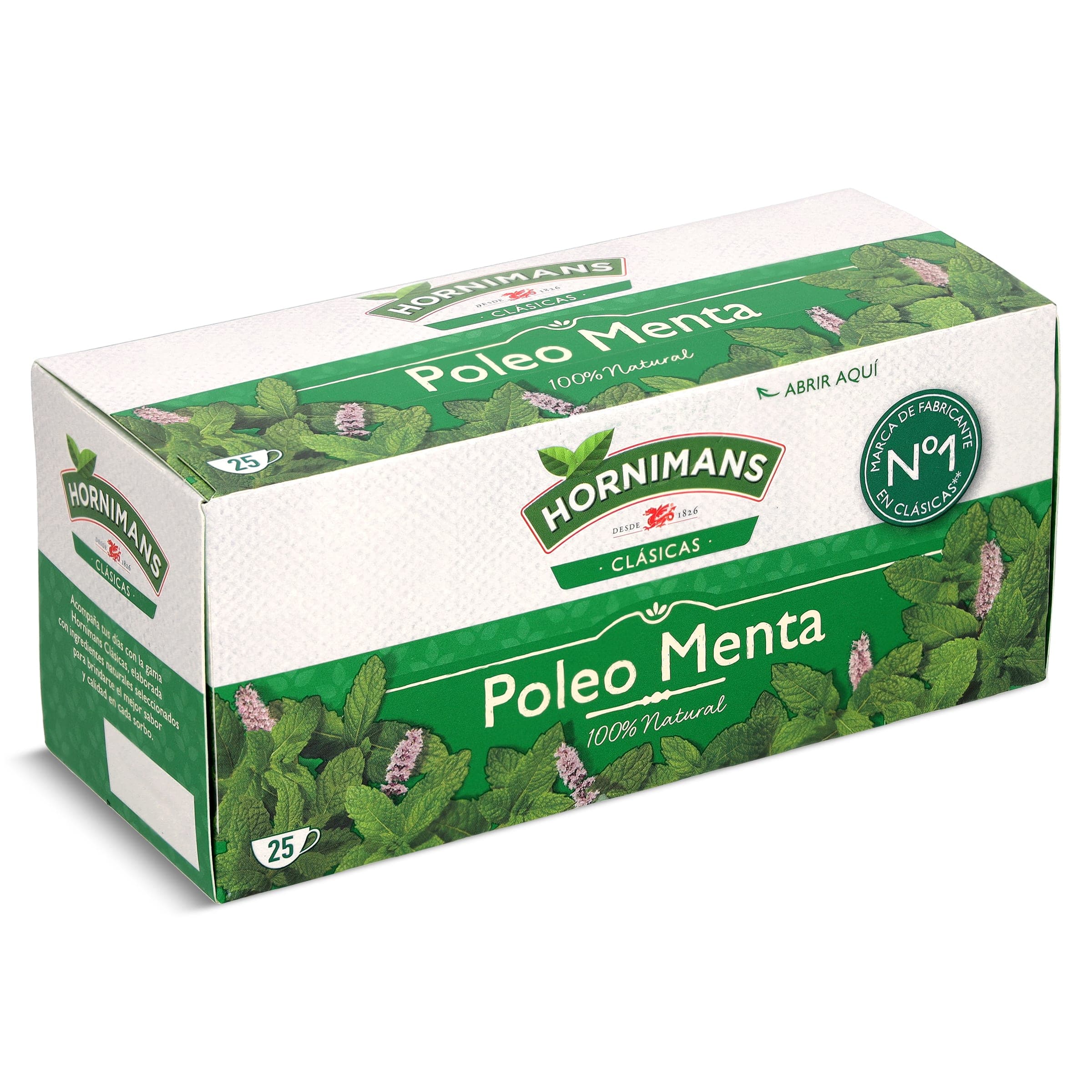 Poleo menta Hornimans 25 unidades