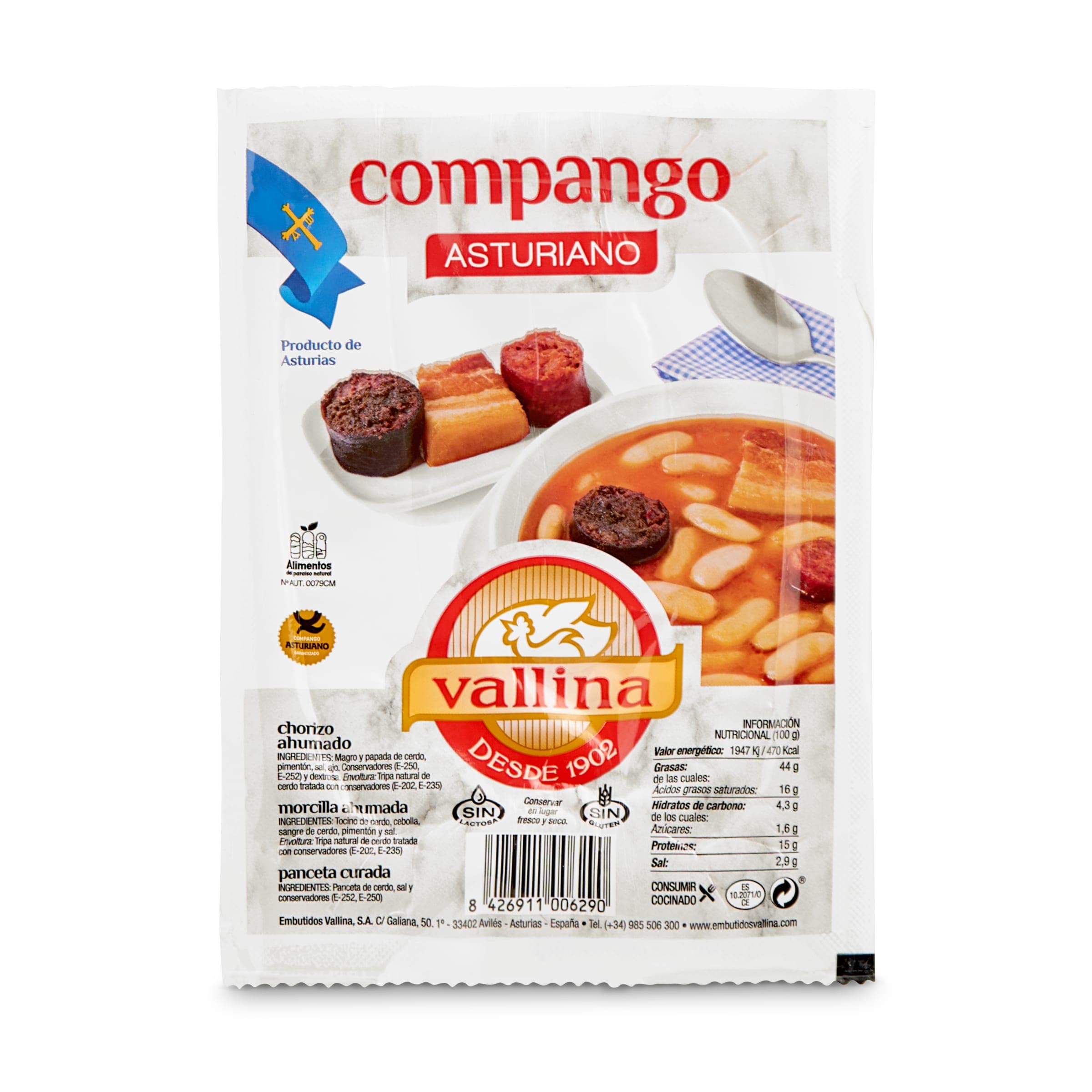 Compango asturiano Vallina 250 g