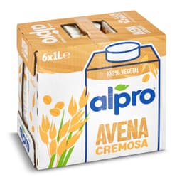 Bebida de avena Alpro pack 6 x 1 L