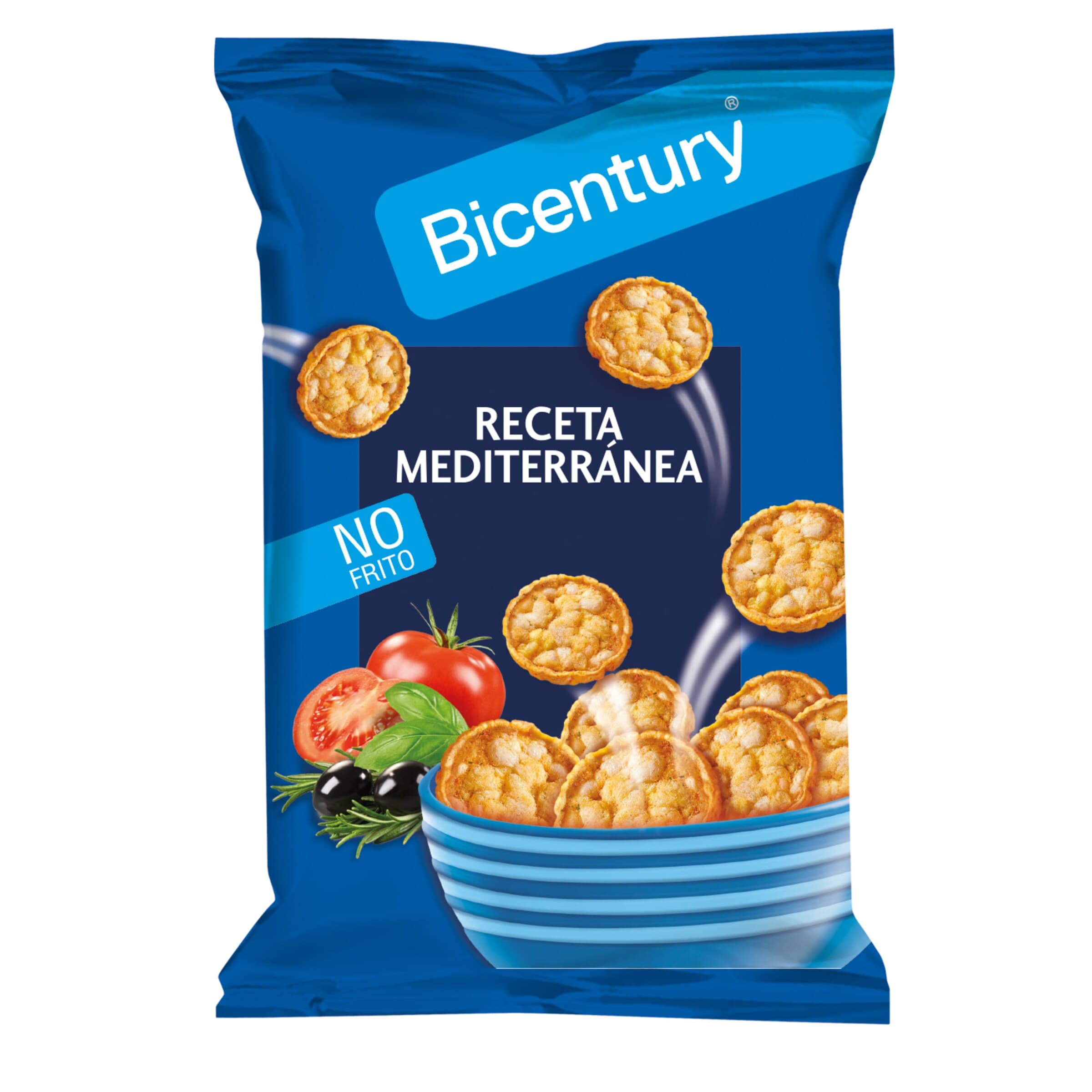 Tortitas de maíz receta mediterránea Bicentury caja 70 g