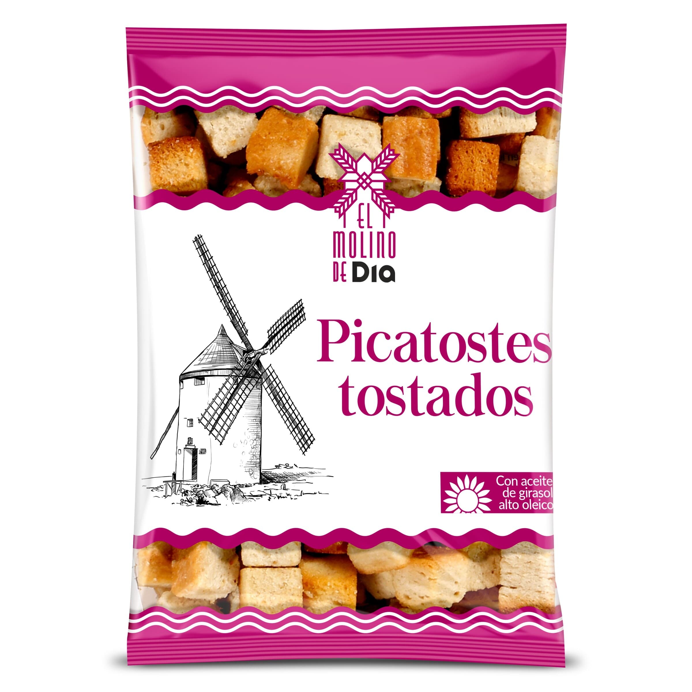 Picatostes tostados El molino de Dia 90 g
