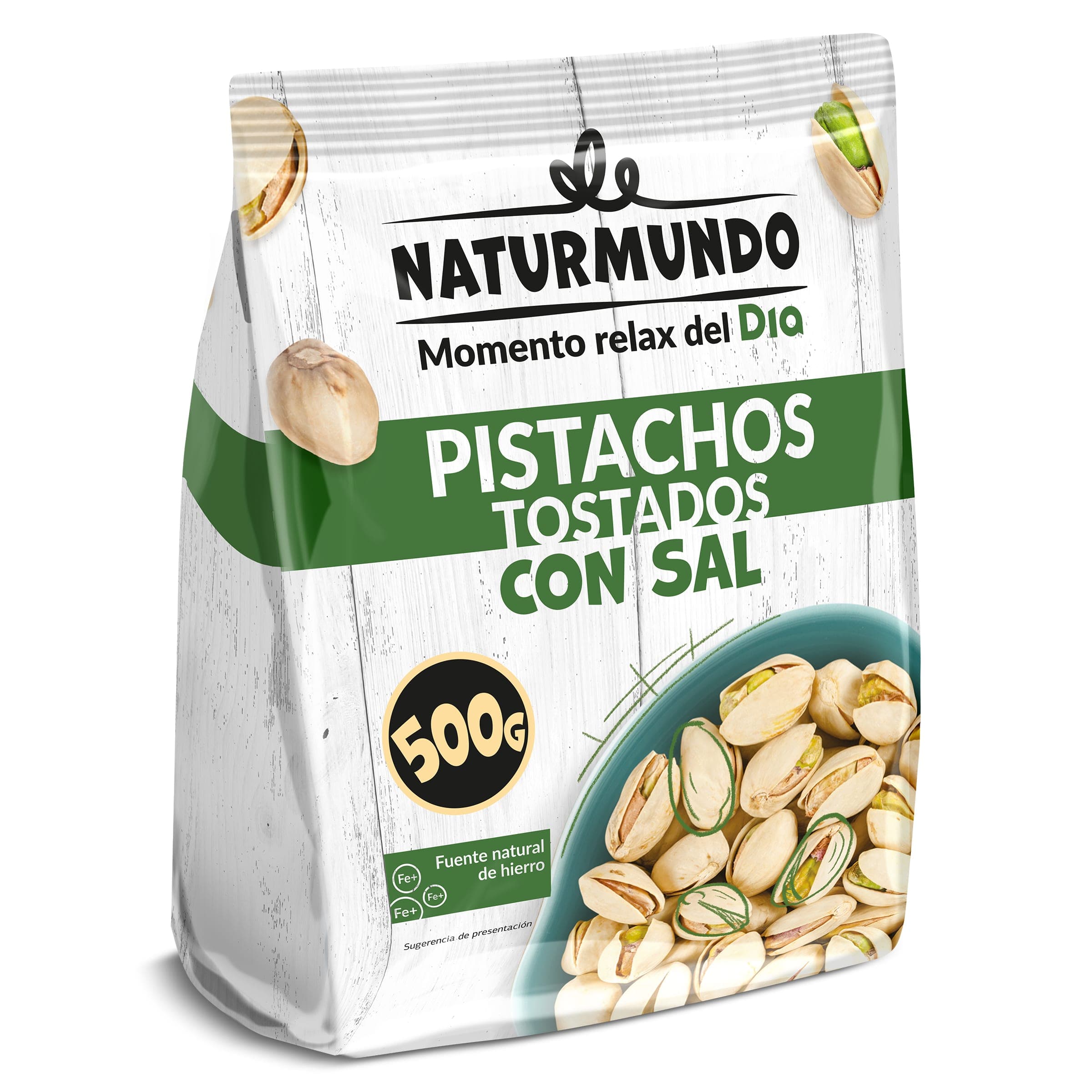 Pistacho tostado salado Dia Naturmundo 500 g