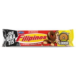 Roscos de galleta con chocolate negro Artiach Filipinos bolsa 93 g + 35 g