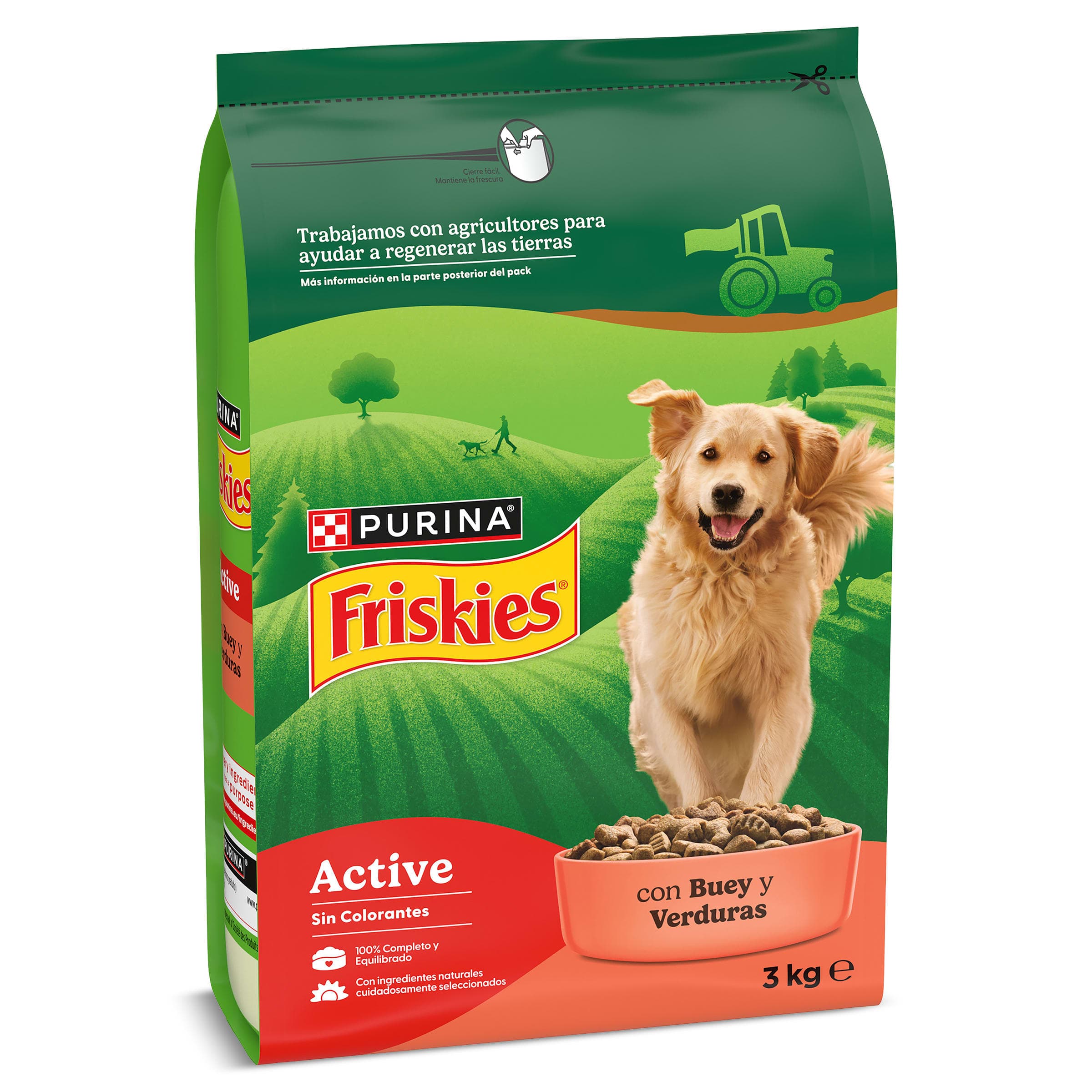 Alimento para perro active Friskies bolsa 3 Kg