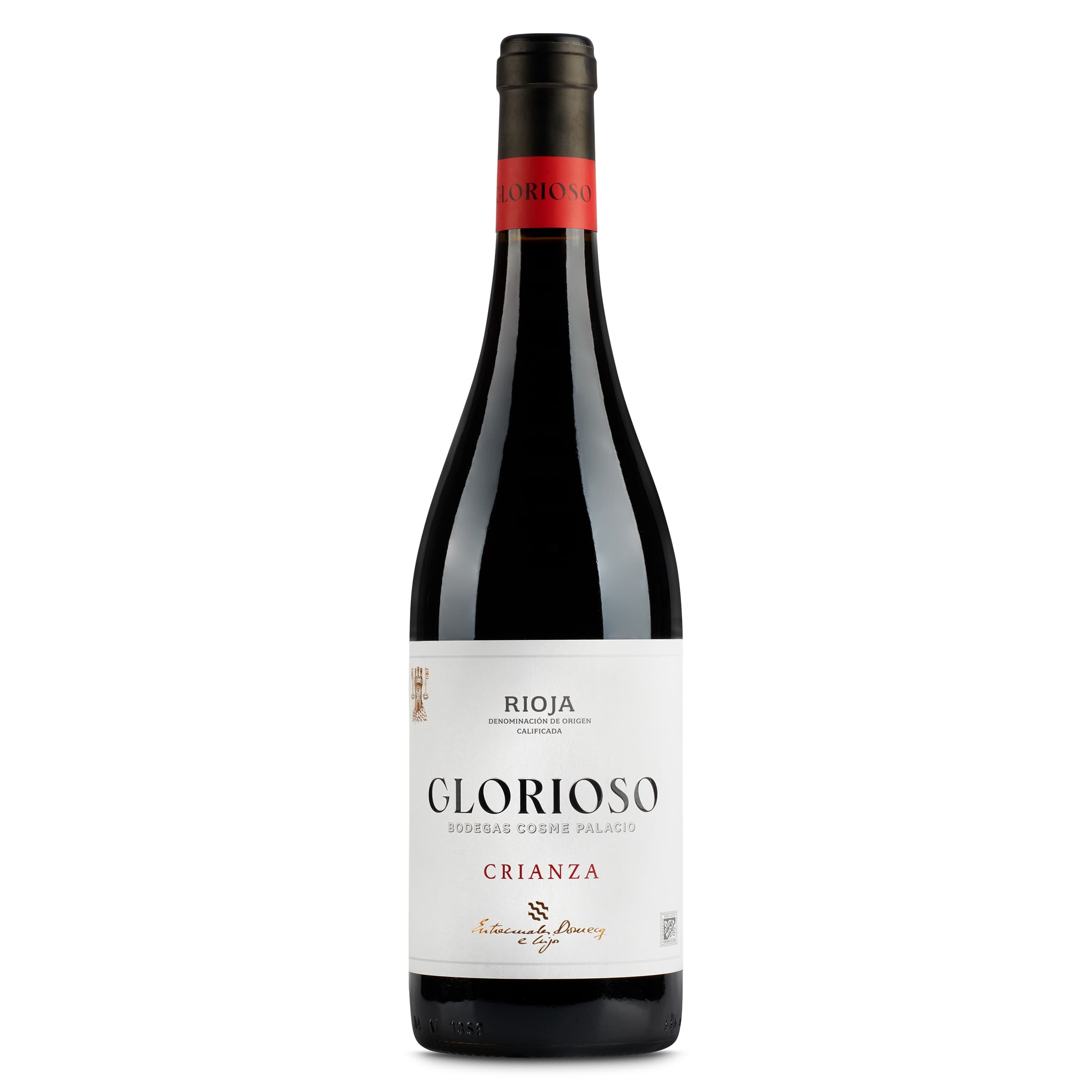 Vino tinto crianza D.O. Rioja Glorioso 75 cl