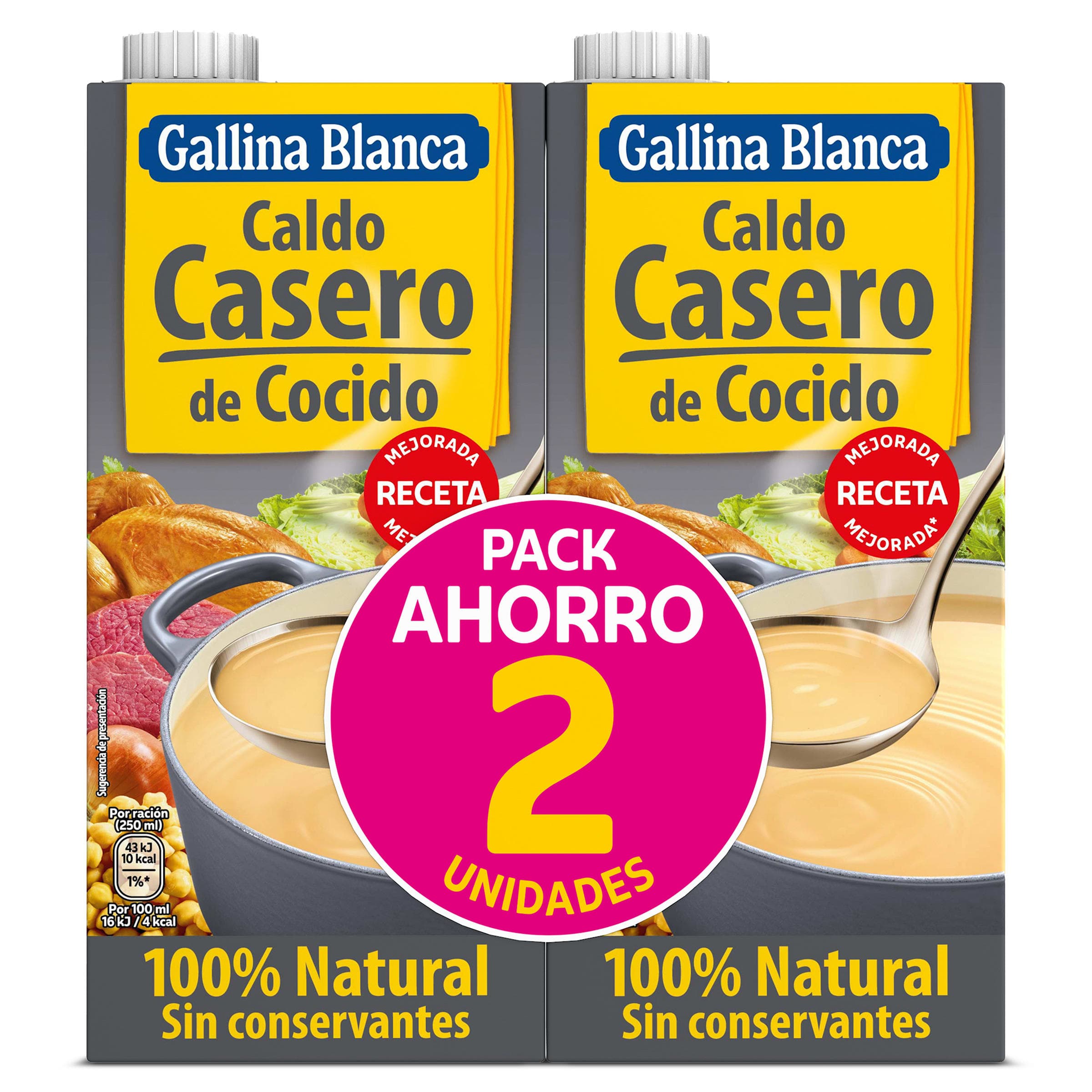 Caldo de cocido Gallina Blanca 2 L