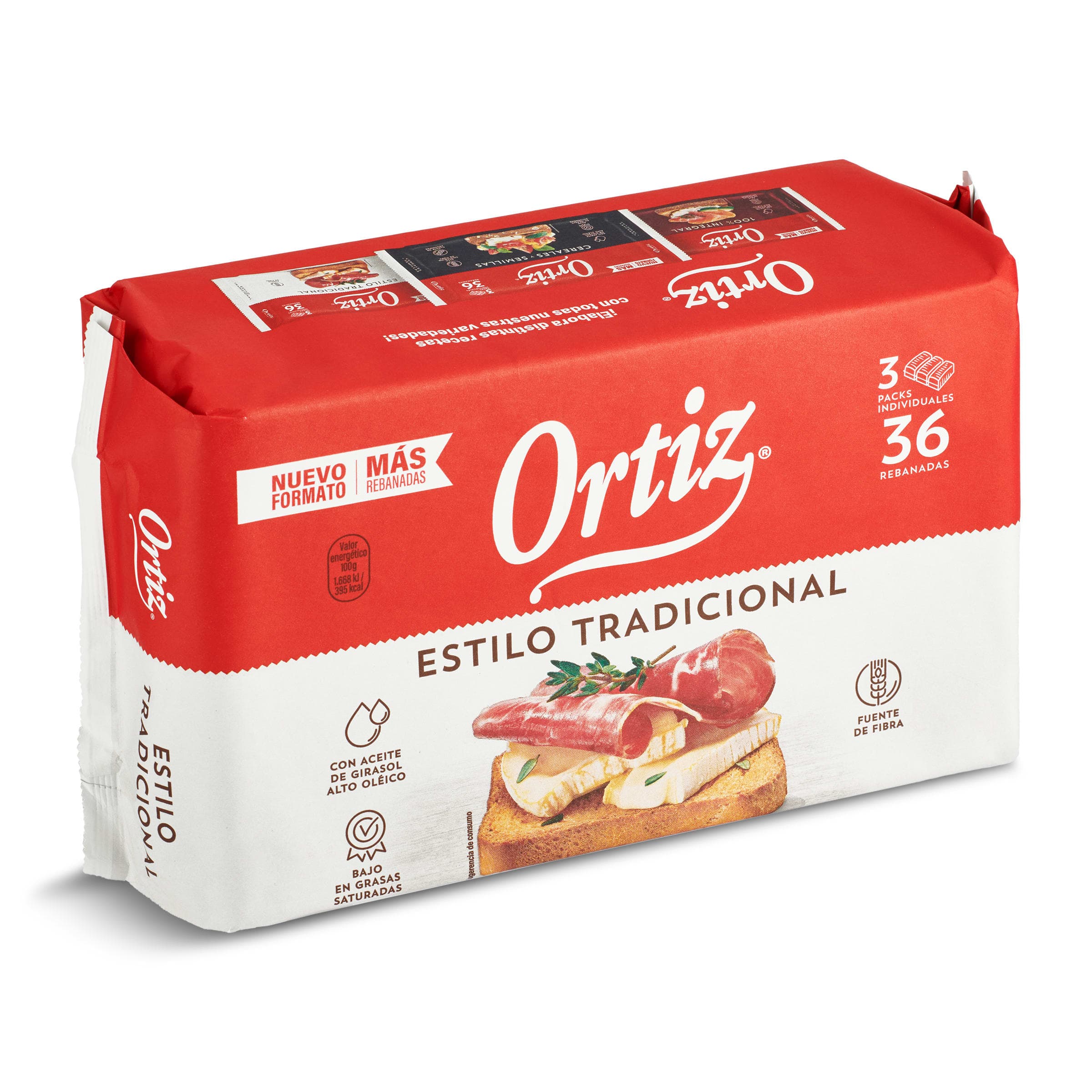 Pan tostado tradicional Ortiz 320 g