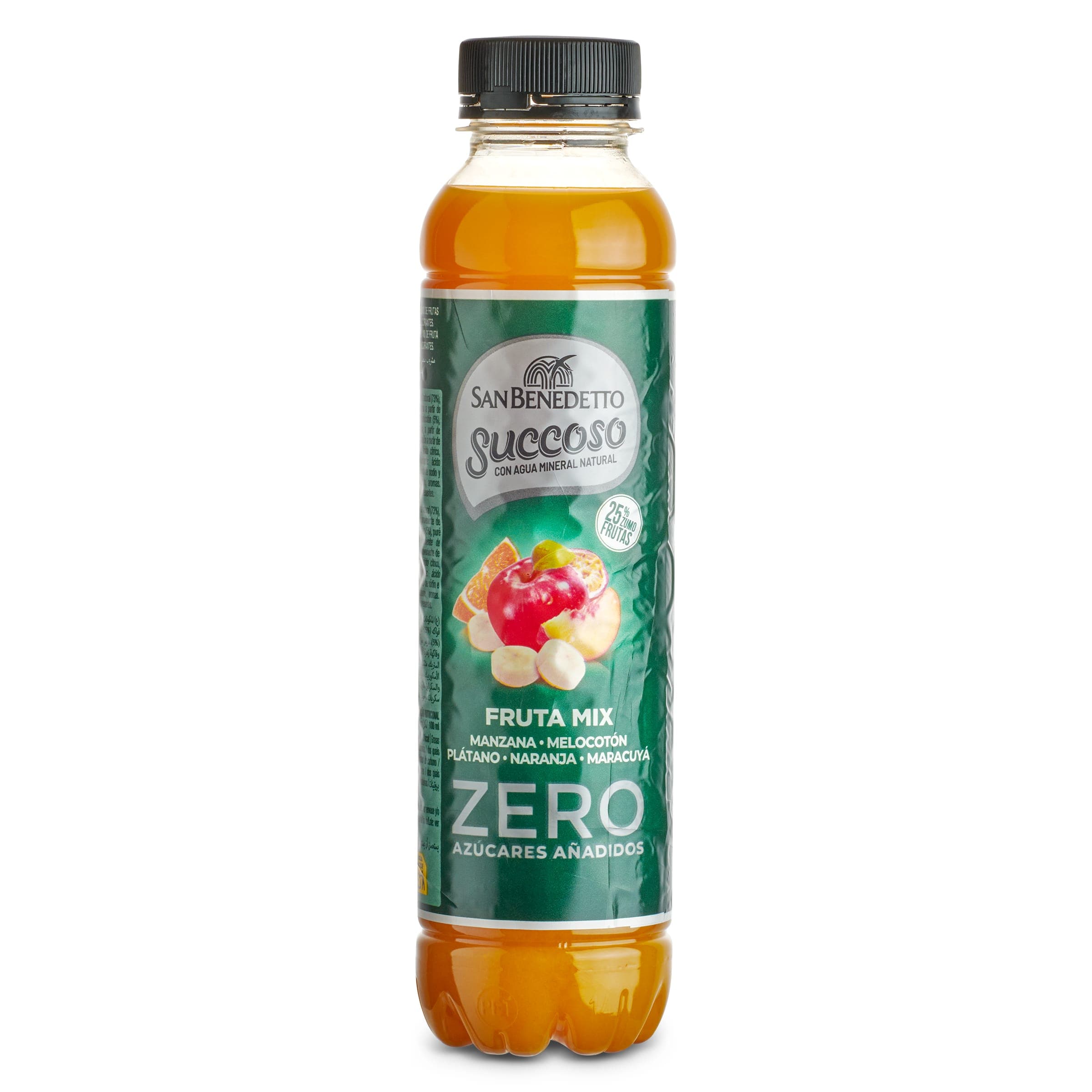 Refresco de mix de frutas zero sin gas San Benedetto 400 ml
