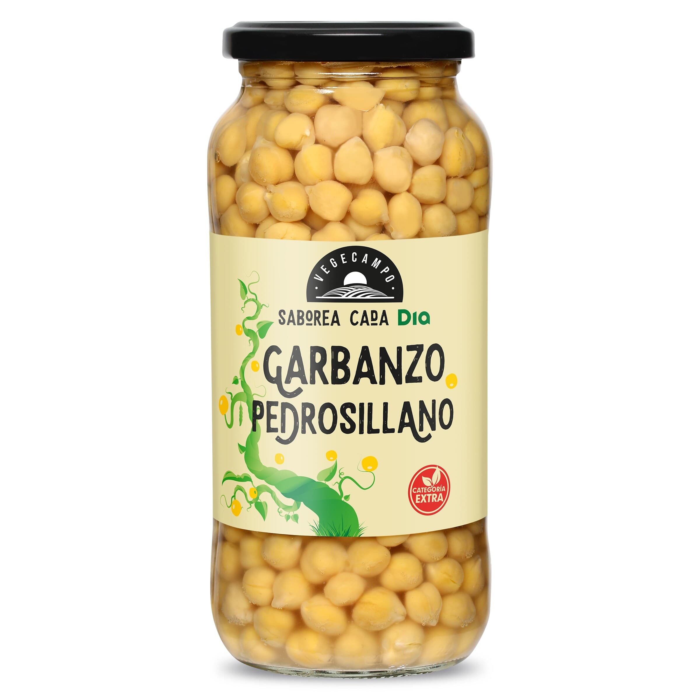 Garbanzos cocidos pedrosillanos Dia Vegecampo 400 g