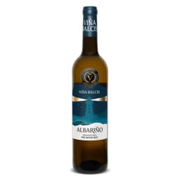 Vino blanco albariño D.O. Rías baixas Viña Balcis 75 cl