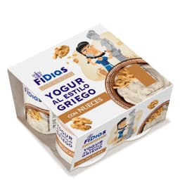 Yogur griego con nueces Dia Fidias pack 4 x 125 g