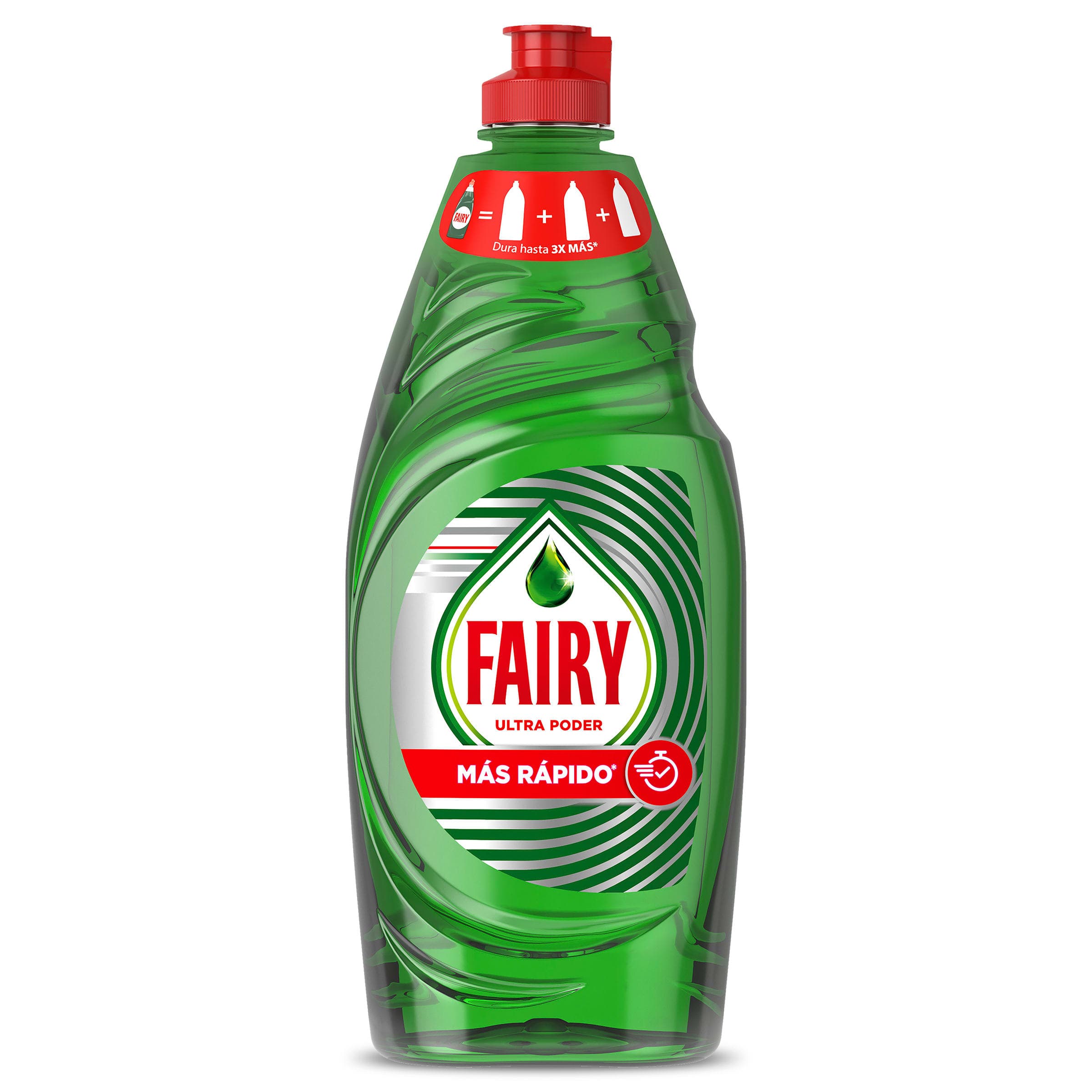 Lavavajillas a mano concentrado ultra poder Fairy botella 650 ml