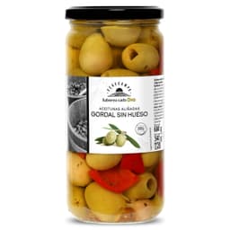 Aceitunas gordal aliñada sin hueso Dia Vegecampo 340 g