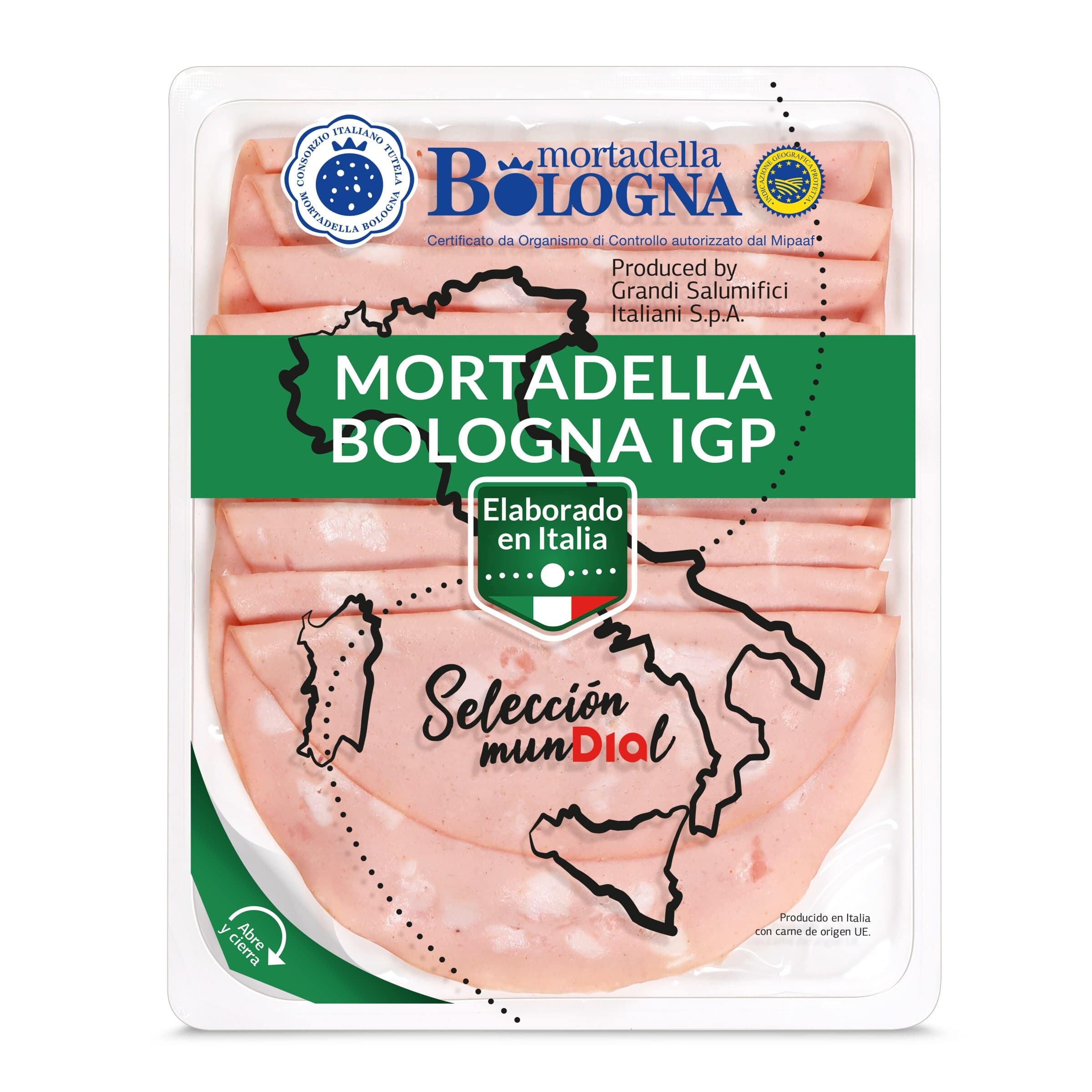 Mortadela Bologna I.G.P. Dia Selección Mundial 150 g
