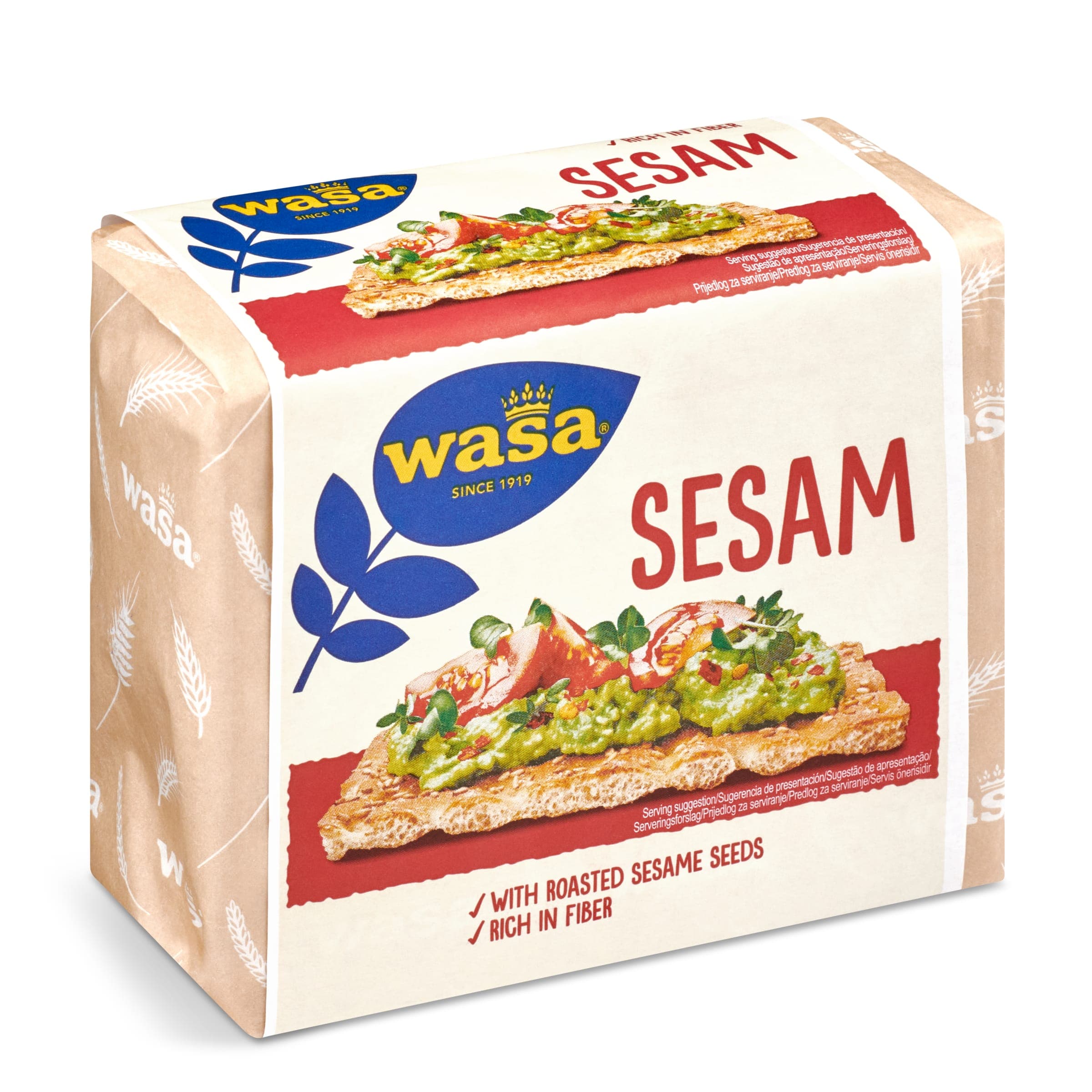 Pan tostado con sésamo Wasa 200 g