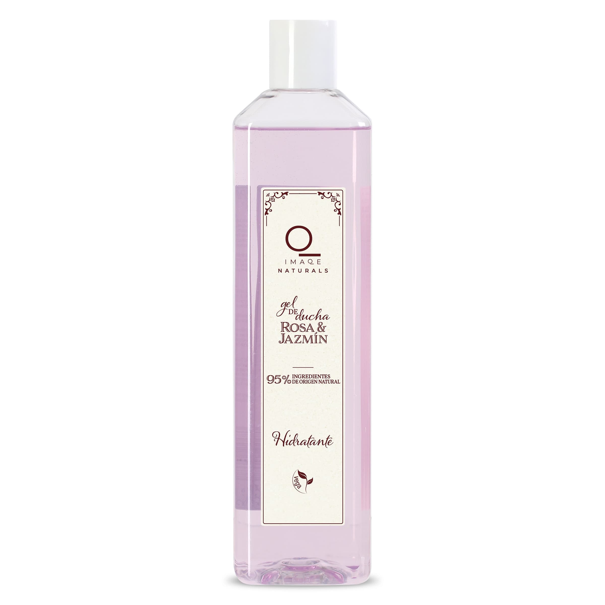 Gel de ducha hidratante con rosa y jazmín Dia Imaqe botella 750 ml