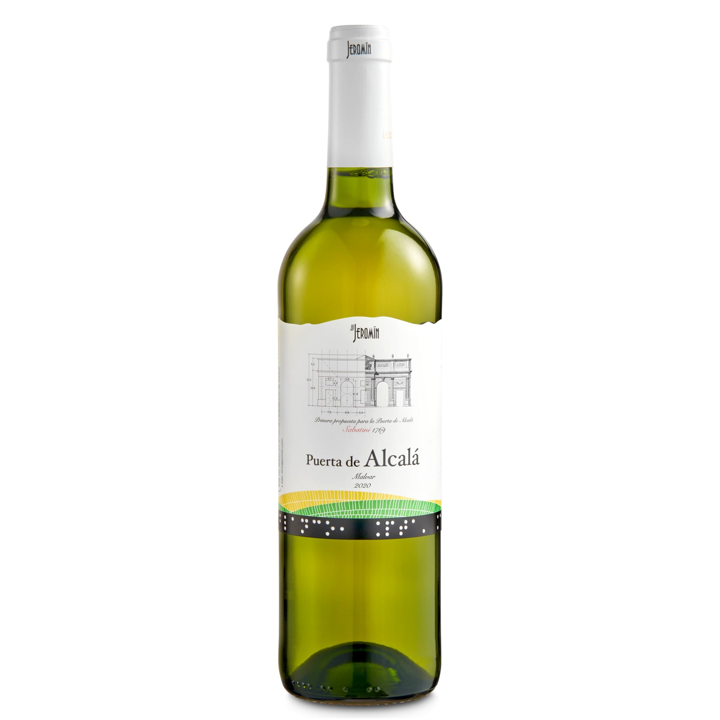 Vino blanco D.O. Madrid Puerta de Alcalá 75 cl