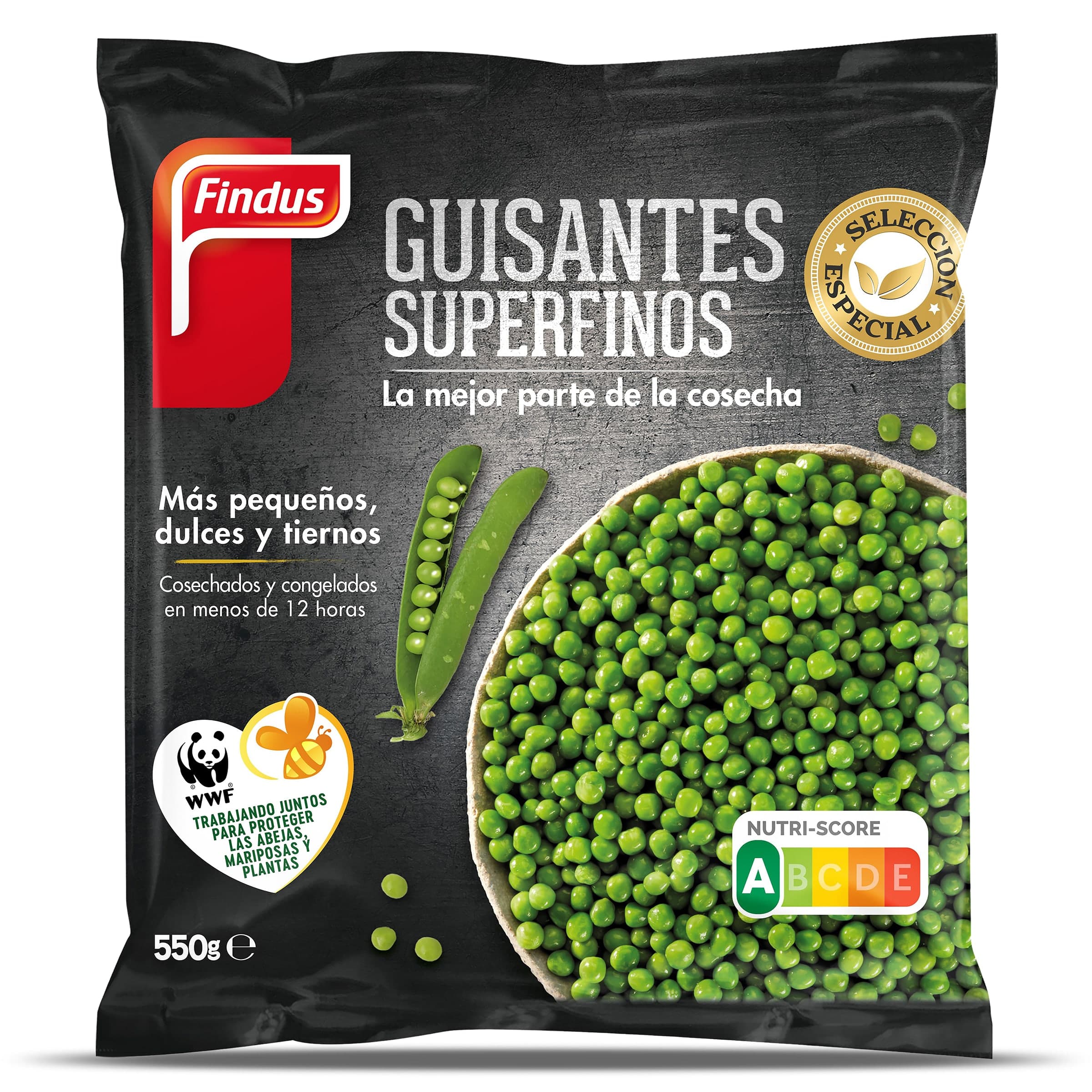 Guisantes superfinos Findus 550 g