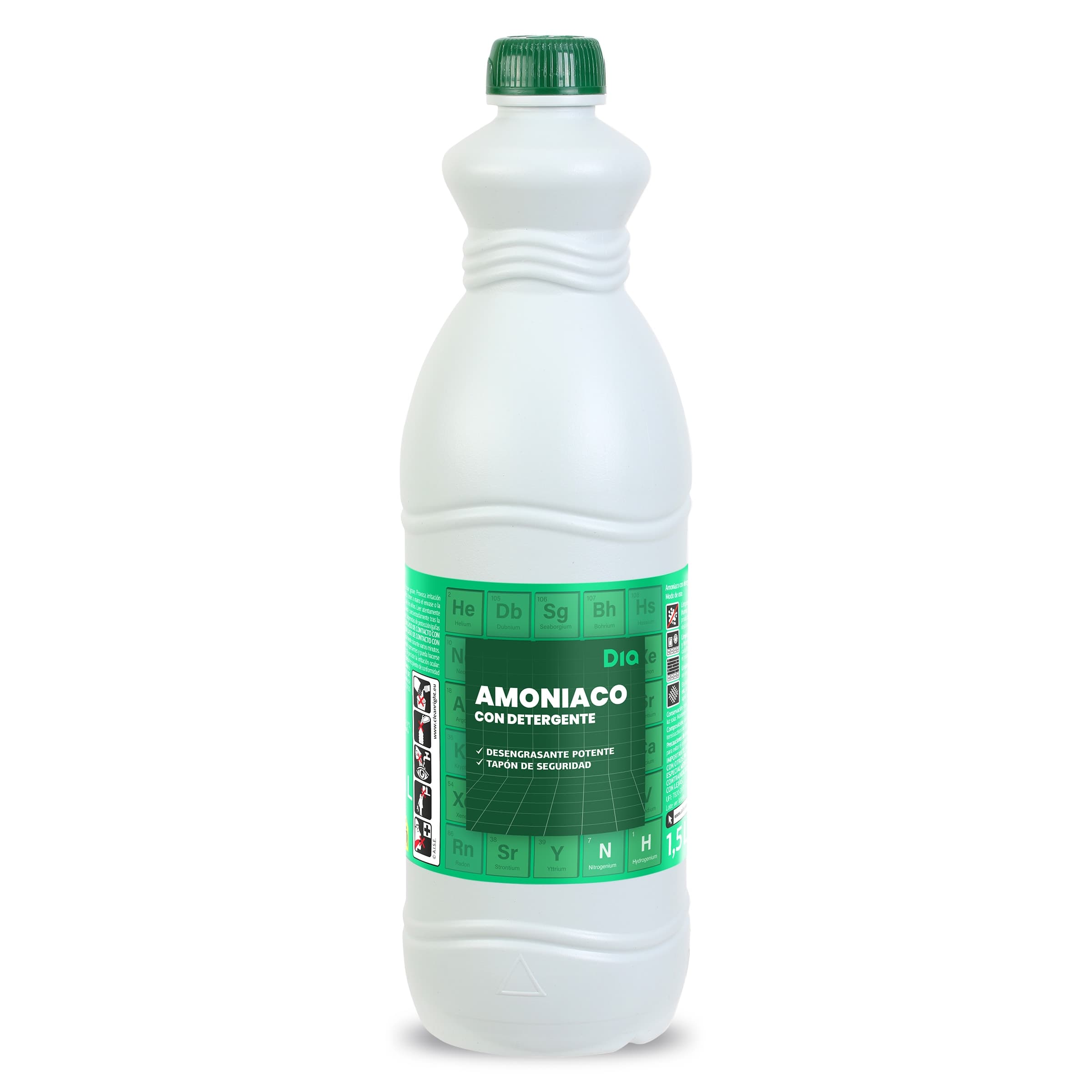 Amoniaco con detergente Dia botella 1.5 L