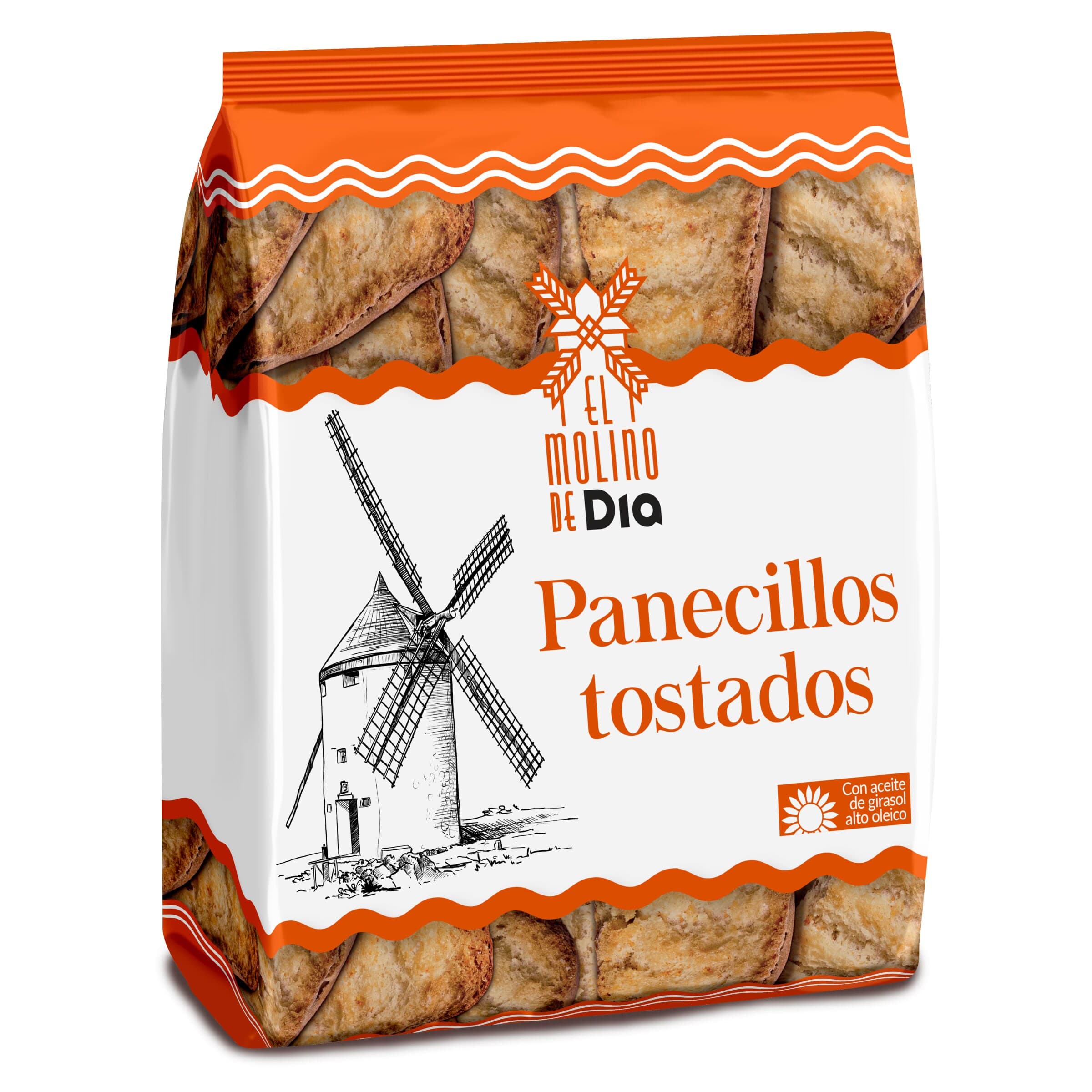 Panecillos tostados El molino de Dia 225 g