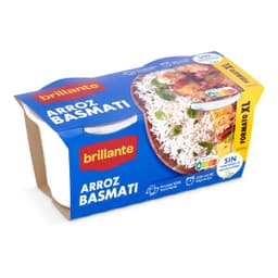 Vasos de arroz basmati Brillante 400 g